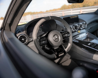 Vue intérieur de la Mercedes AMG GT R PRO