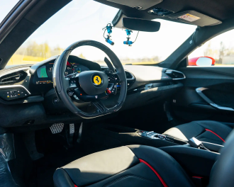 Vue intérieur Ferrari 296 GTB