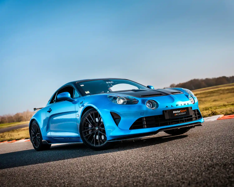 Alpine A110 R sur circuit