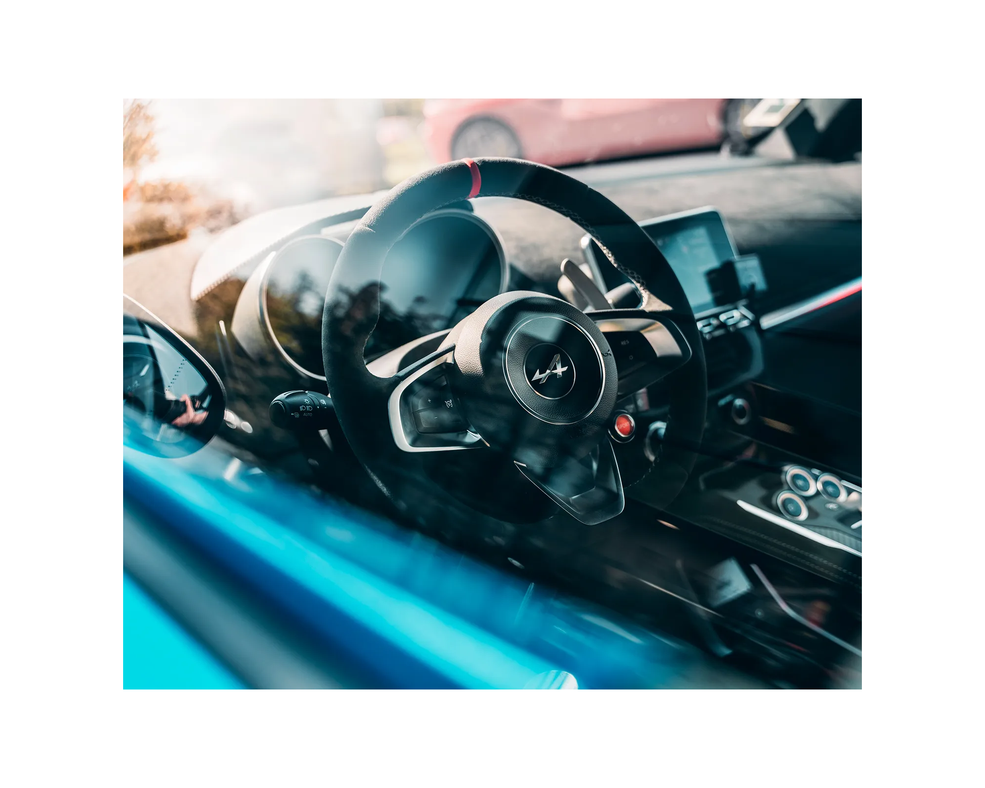 Intérieur de l'Alpine A110 R