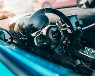Intérieur de l'Alpine A110 R