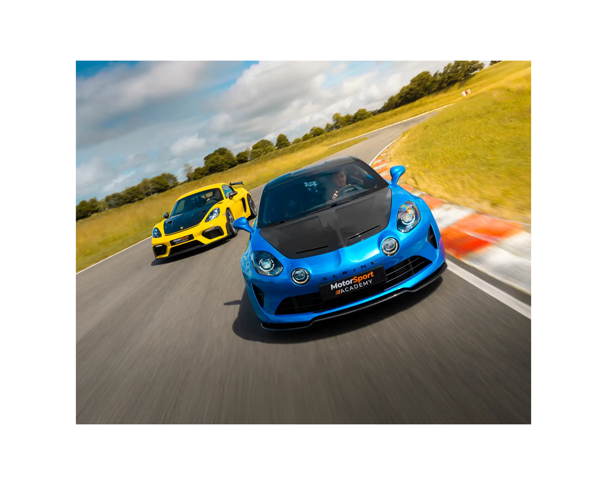 Stage de pilotage Alpine A110R et Porsche 718 Cayman GT4RS