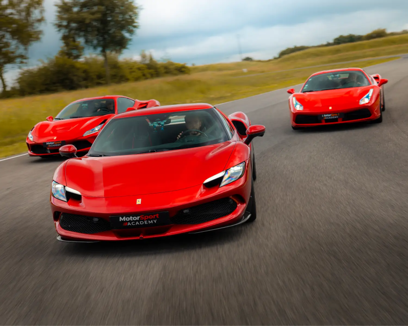 Stage de pilotage Ferrari 296 GTB, Ferrari 488 GTB, Ferraro F8 Tributo