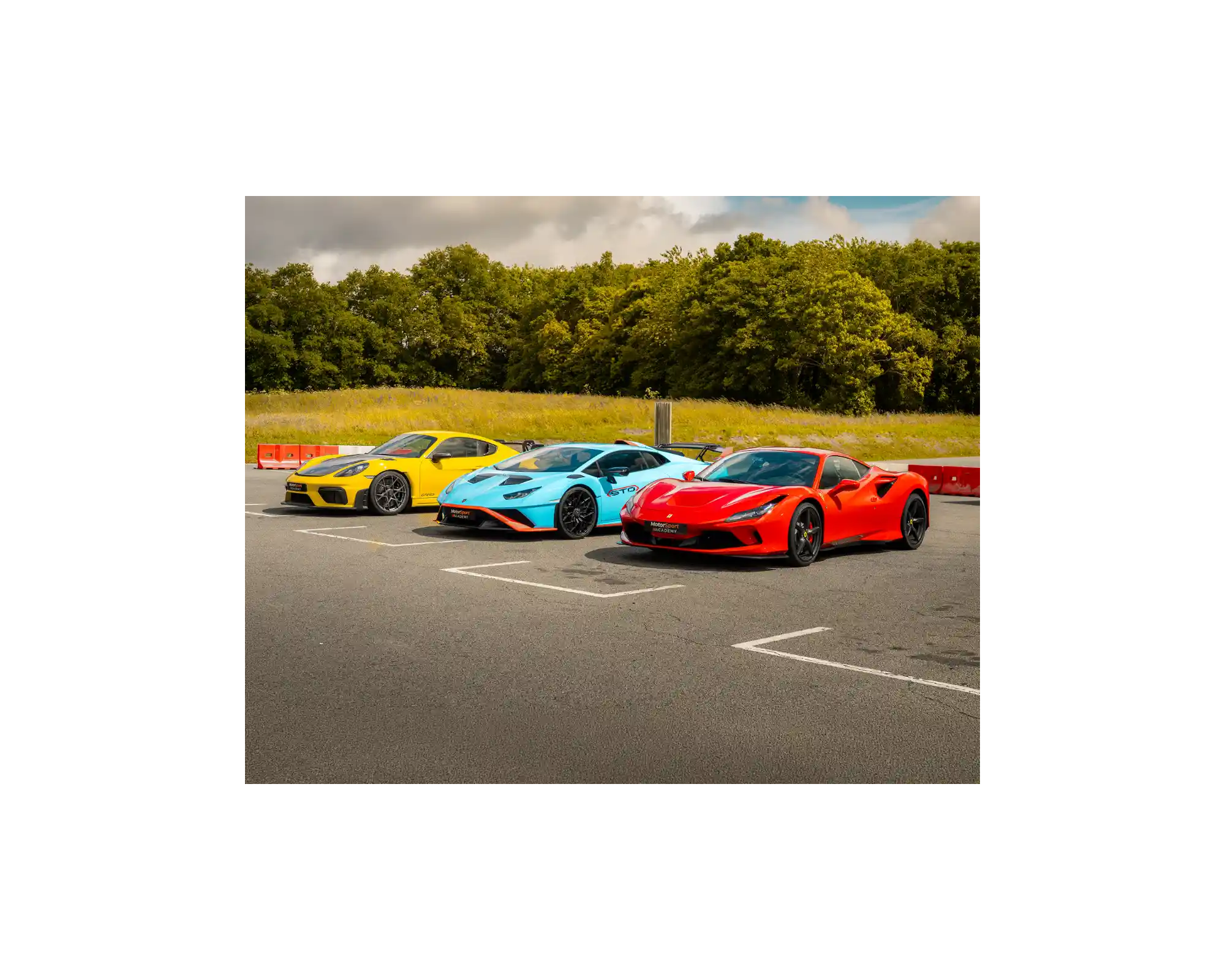 Stage de pilotage Ferrari F8 Tributo, Lamborghini Huracan STO et Porsche 718 Cayman GT4RS