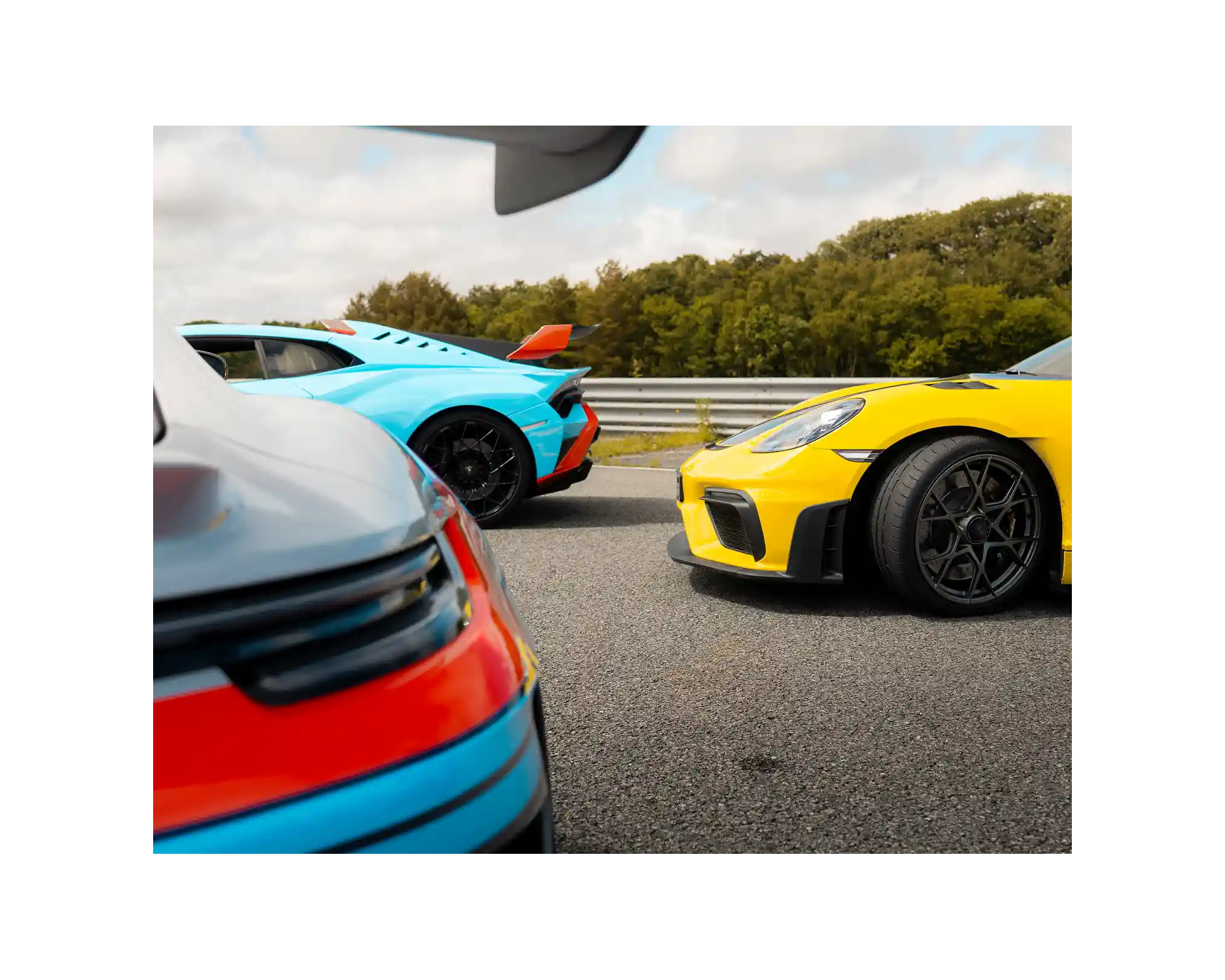 Stage de pilotage Porsche 992 GT3RS, Lamborghini Huracan STO et Porsche 718 Cayman GT4RS