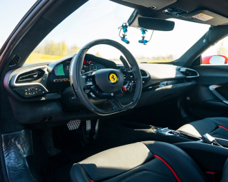 Intérieur de la Ferrari 296 GTB