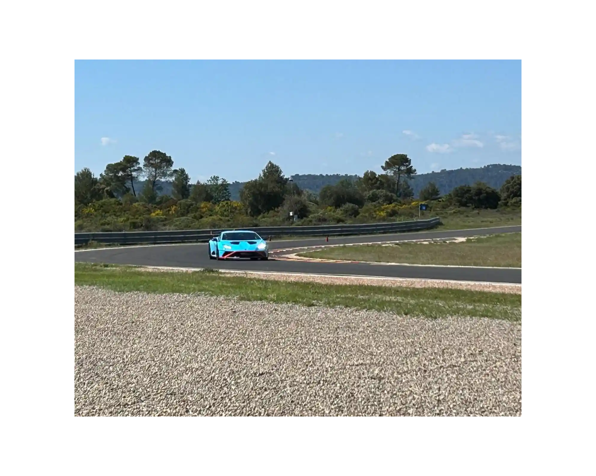 Lamborghini Huracán STO sur le circuit du Var (83)