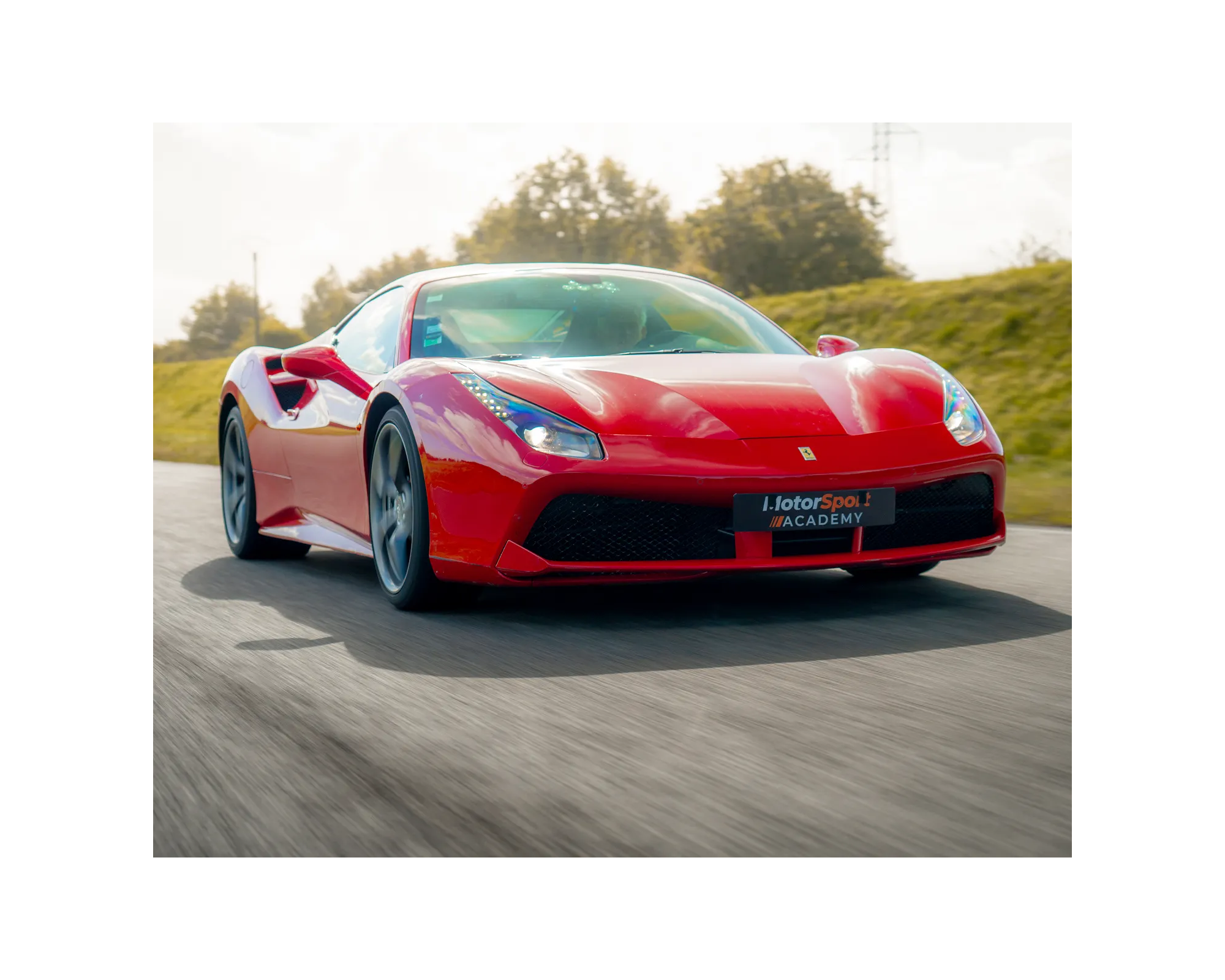 Ferrari 488 GTB sur circuit