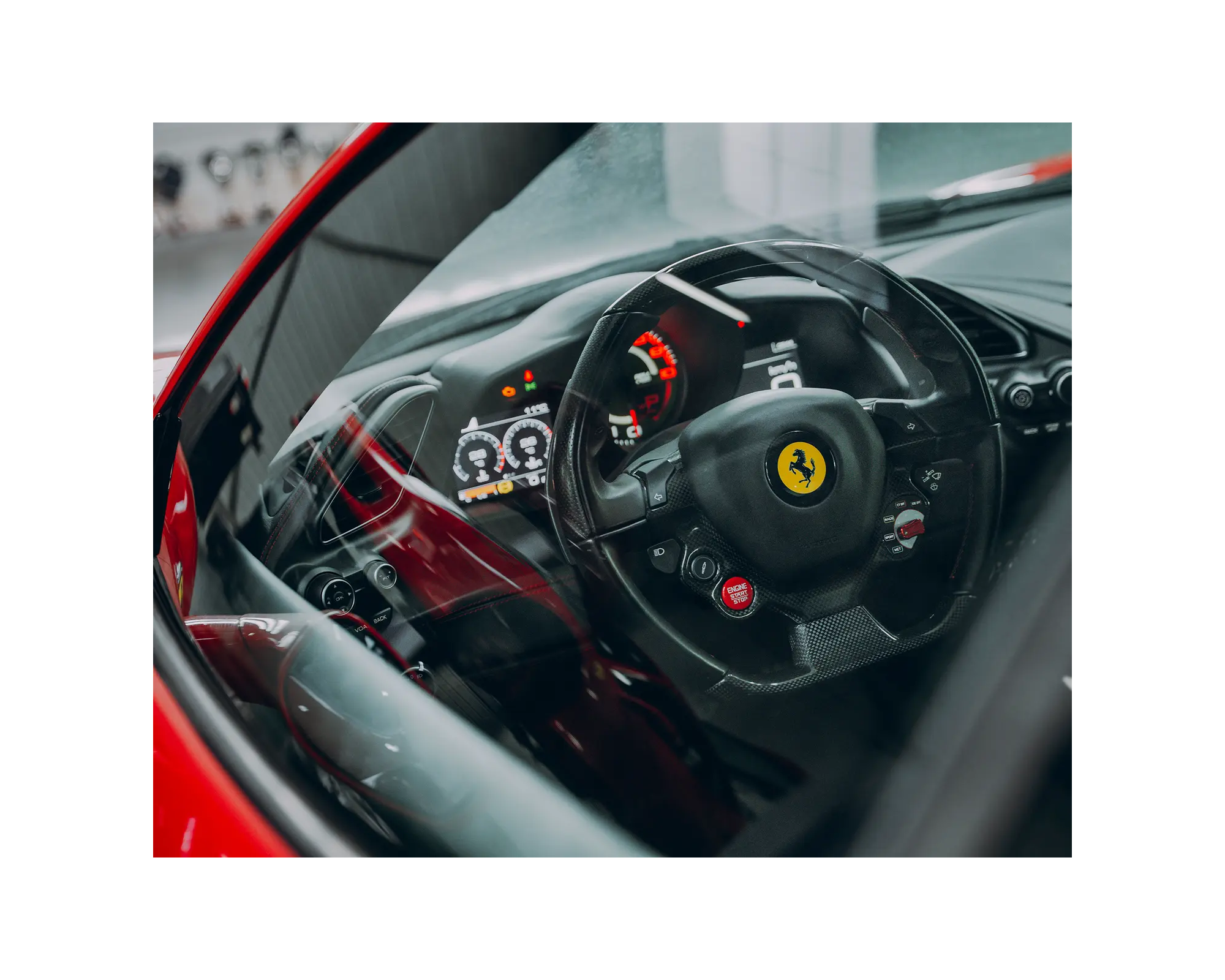 Volant de la Ferrari 488 GTB