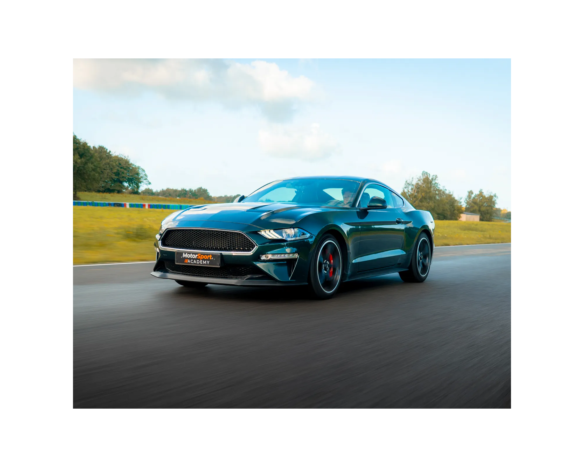 Ford Mustang Bullitt sur circuit