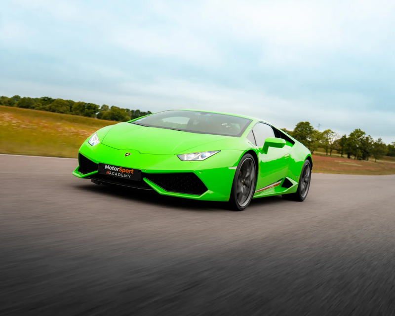Lamborghini Huracan sur circuit