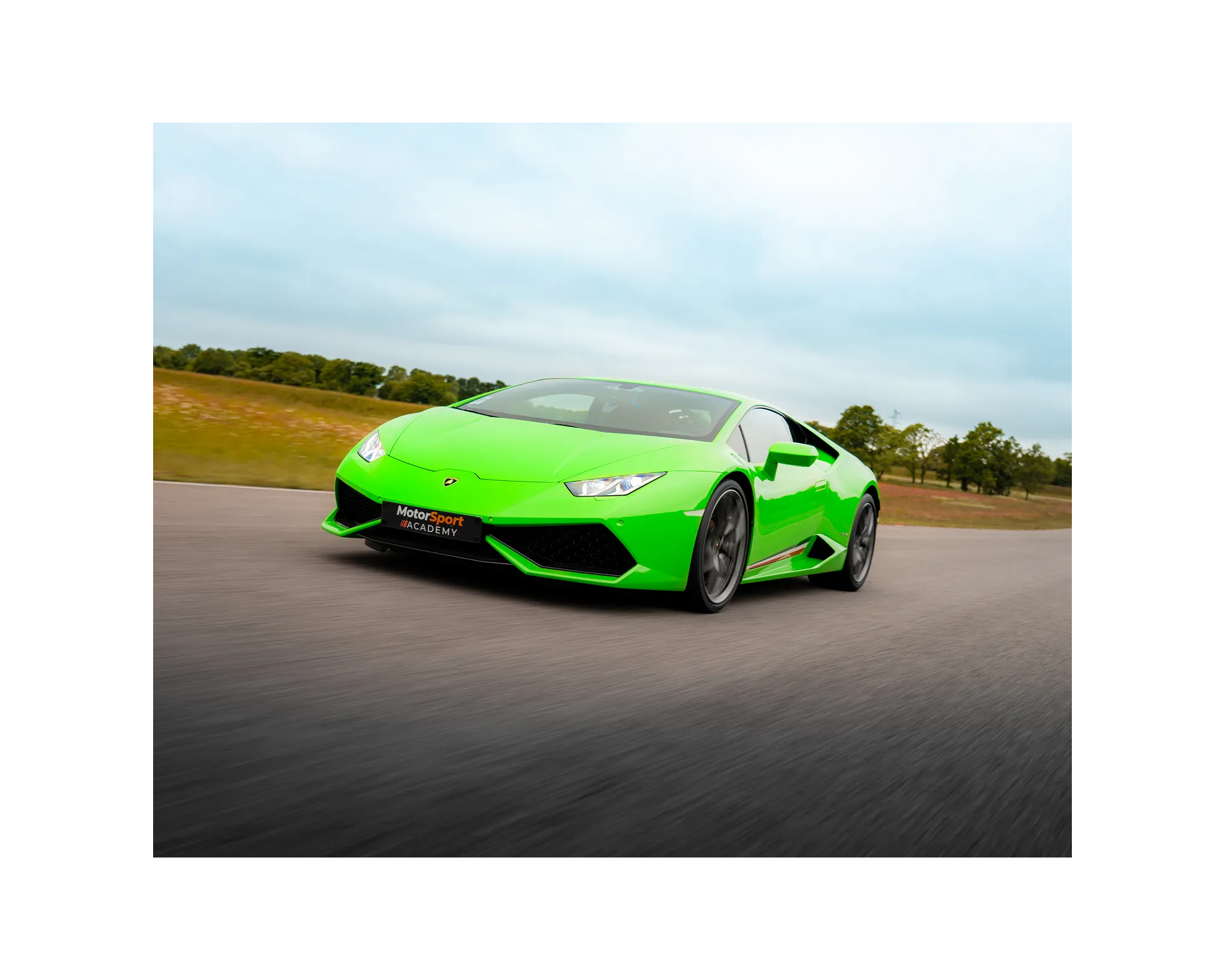 Lamborghini Huracan sur circuit