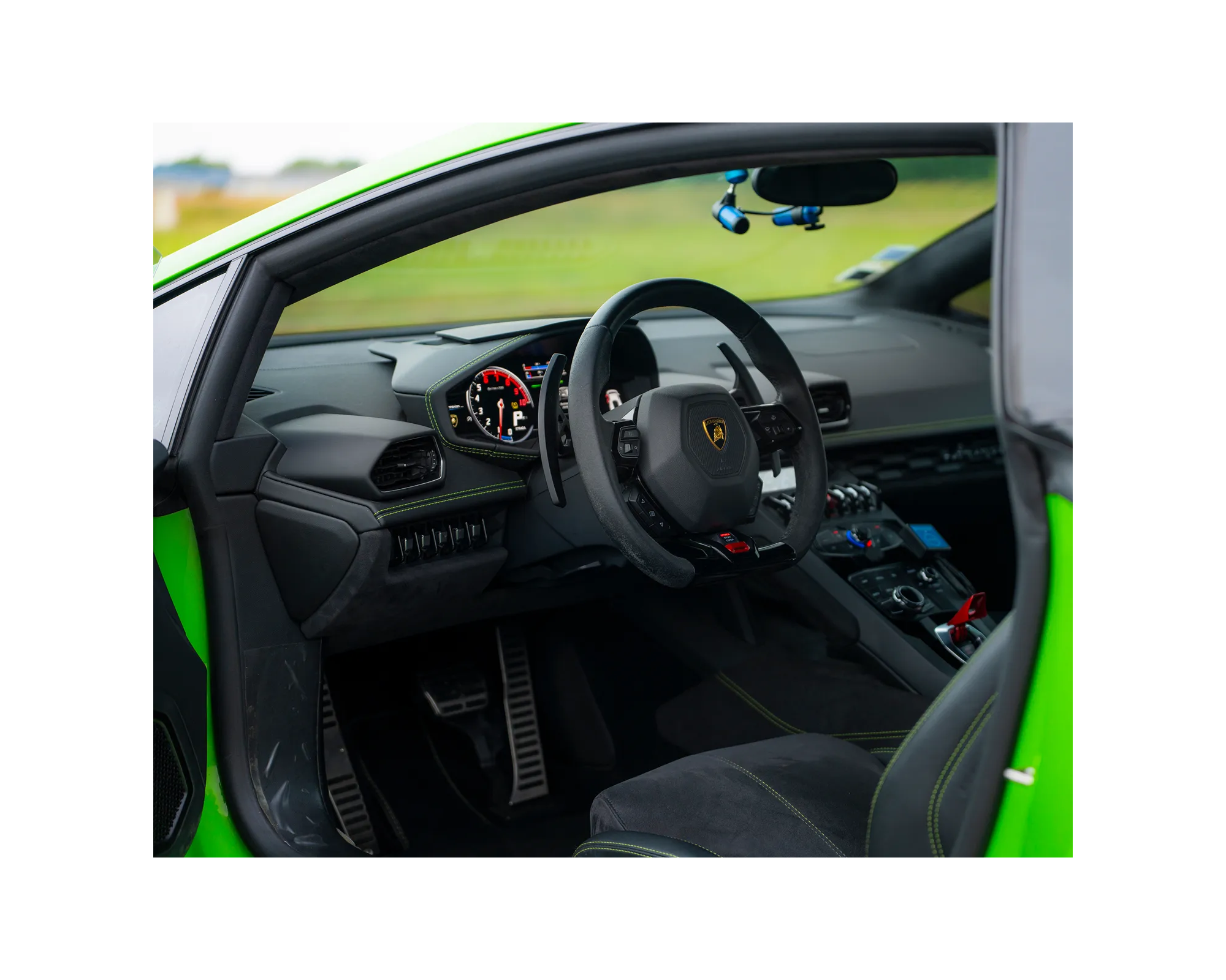 Volant de la Lamborghini Huracan