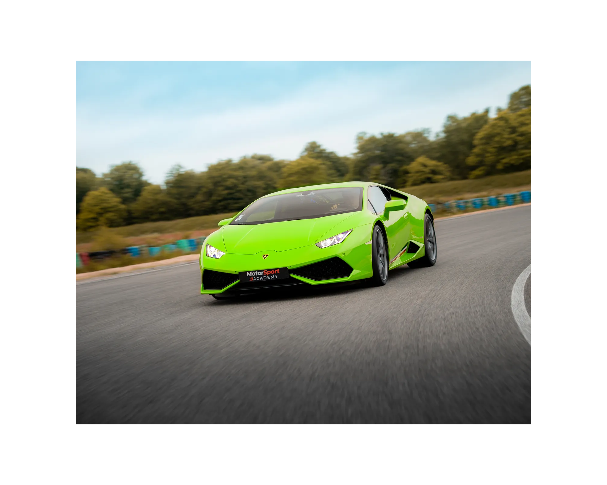 Lamborghini Huracan sur circuit
