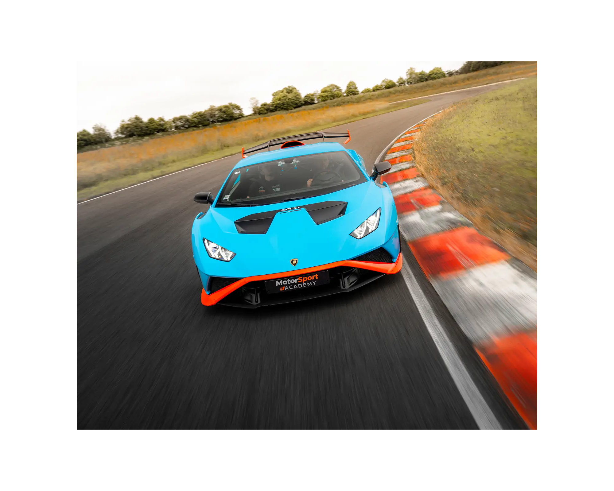 Lamborghini Huracan STO sur circuit