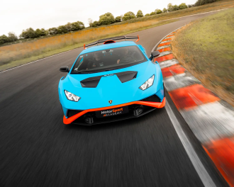 Lamborghini Huracan STO sur circuit