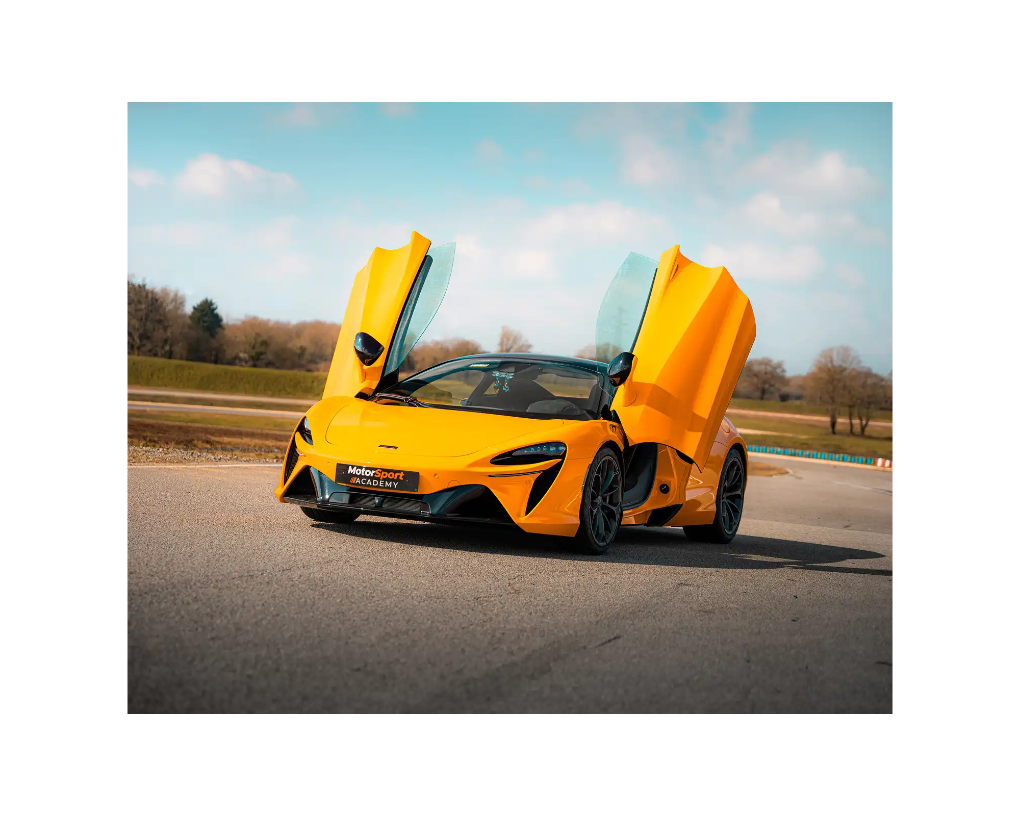 McLaren Artura sur circuit