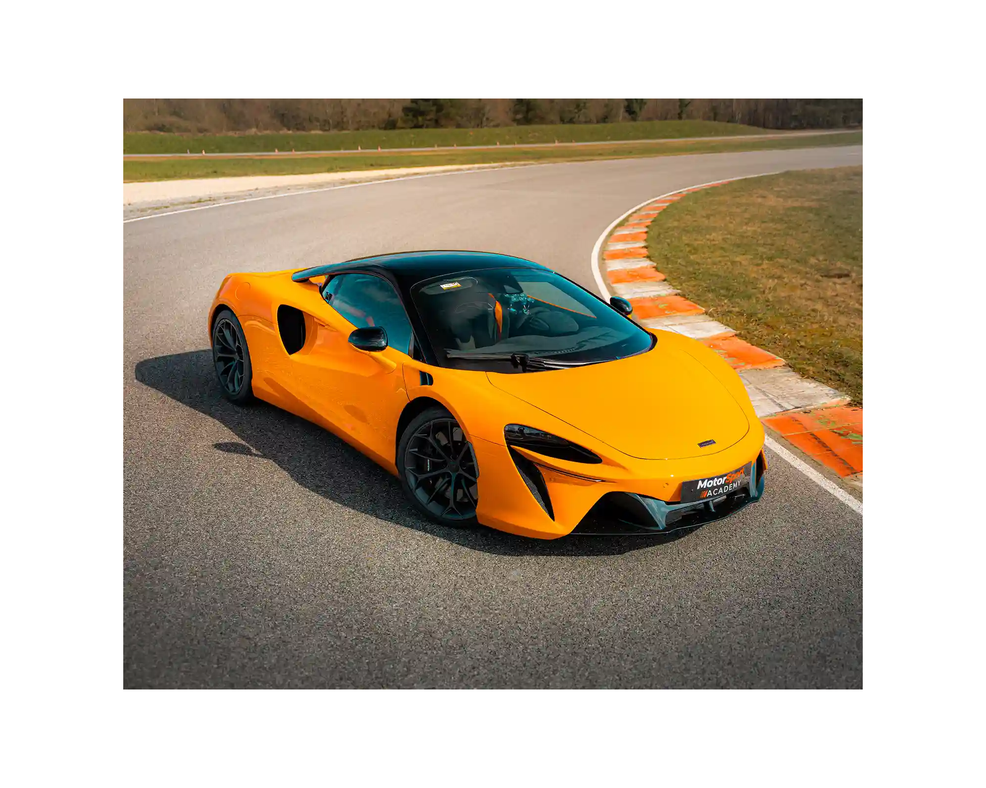 McLaren Artura sur circuit