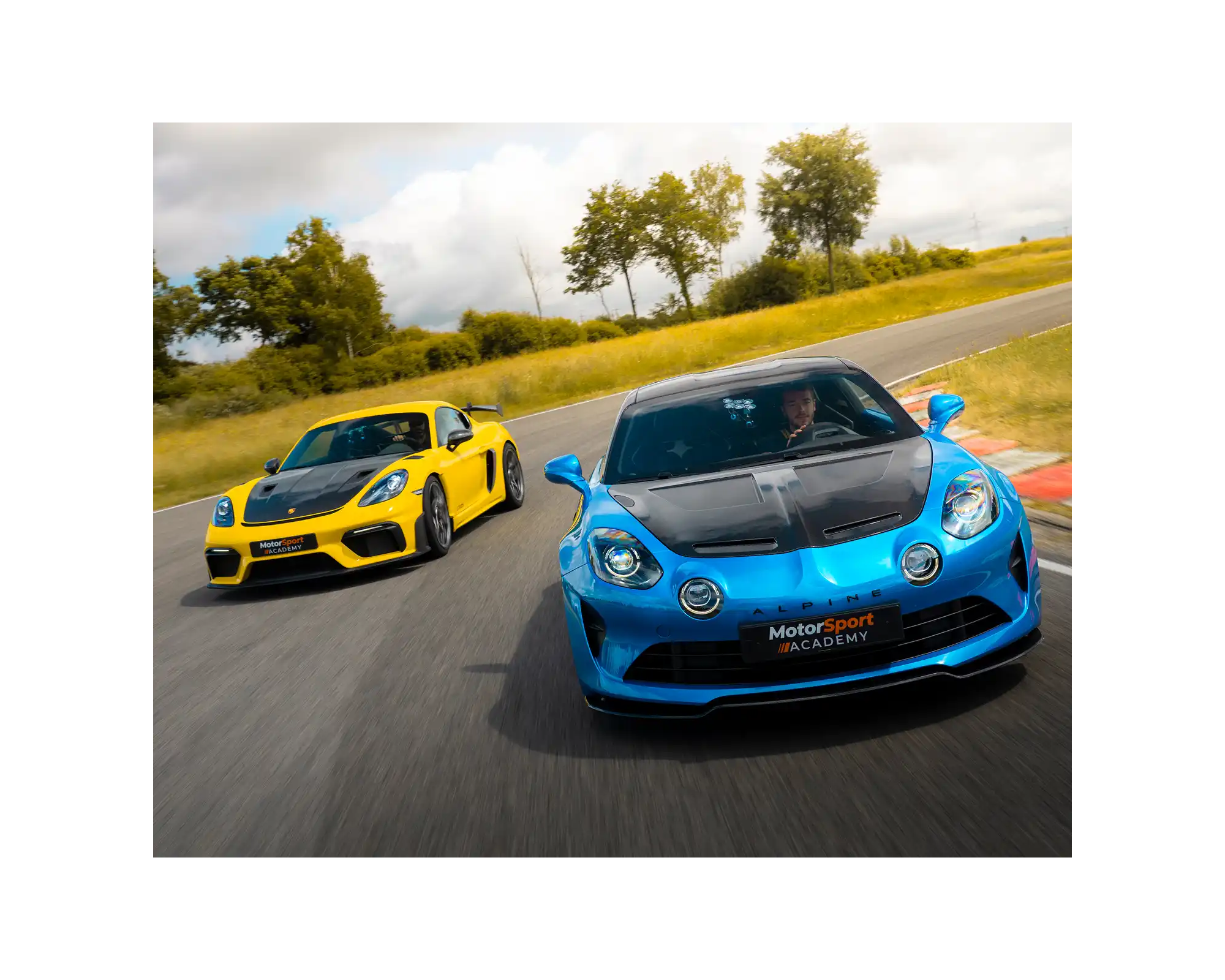 Stage de pilotage Alpine A110R et Porsche 718 Cayman GT4RS