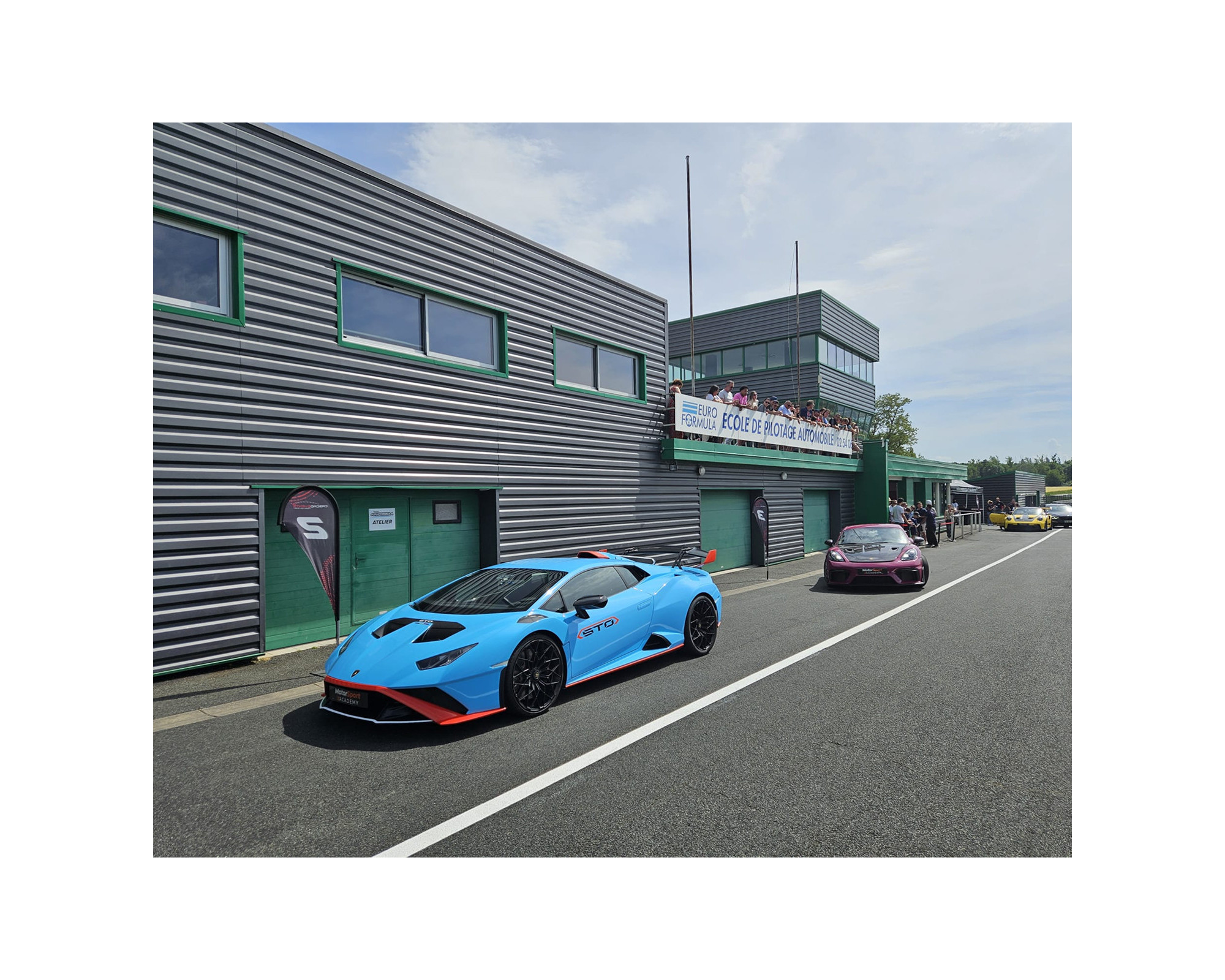 Stage de pilotage sur le circuit de la Châtre