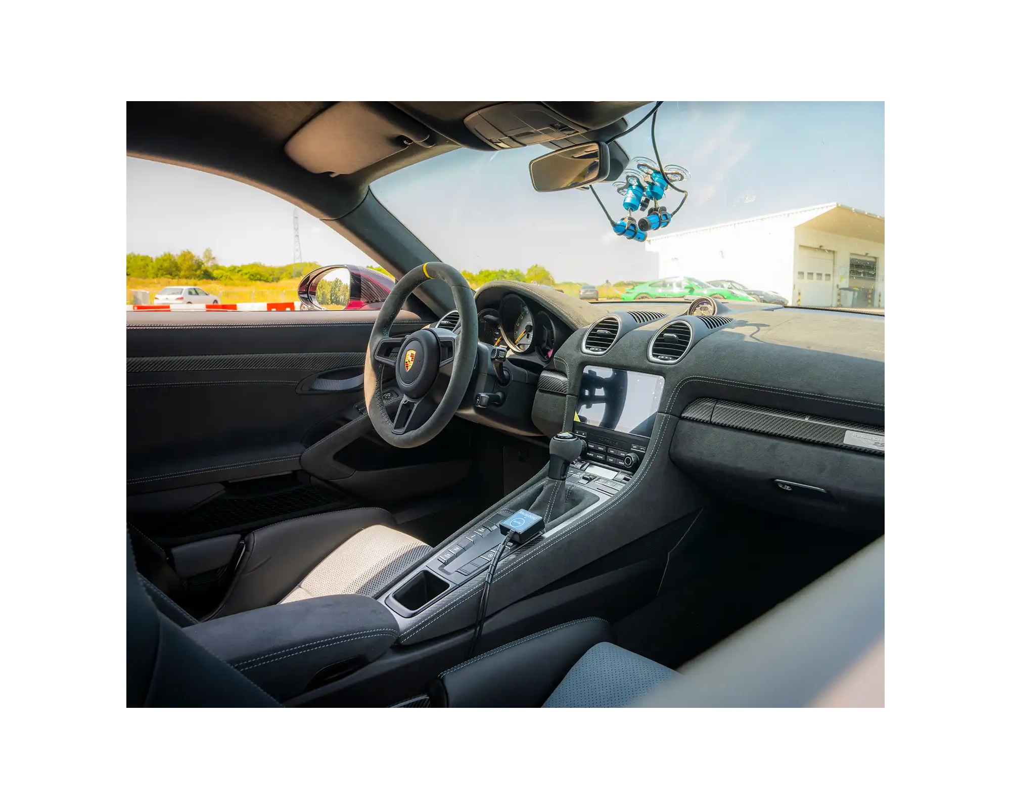 Interieur de la Porsche GT4 RS