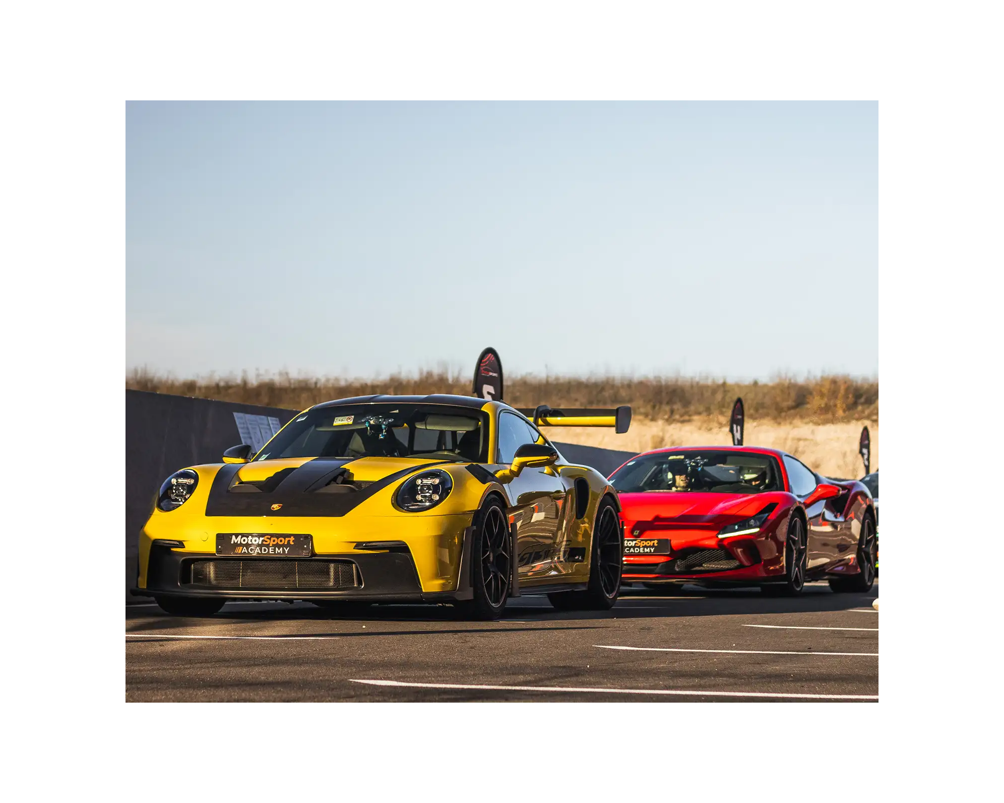 Pitlane circuit du Bugey