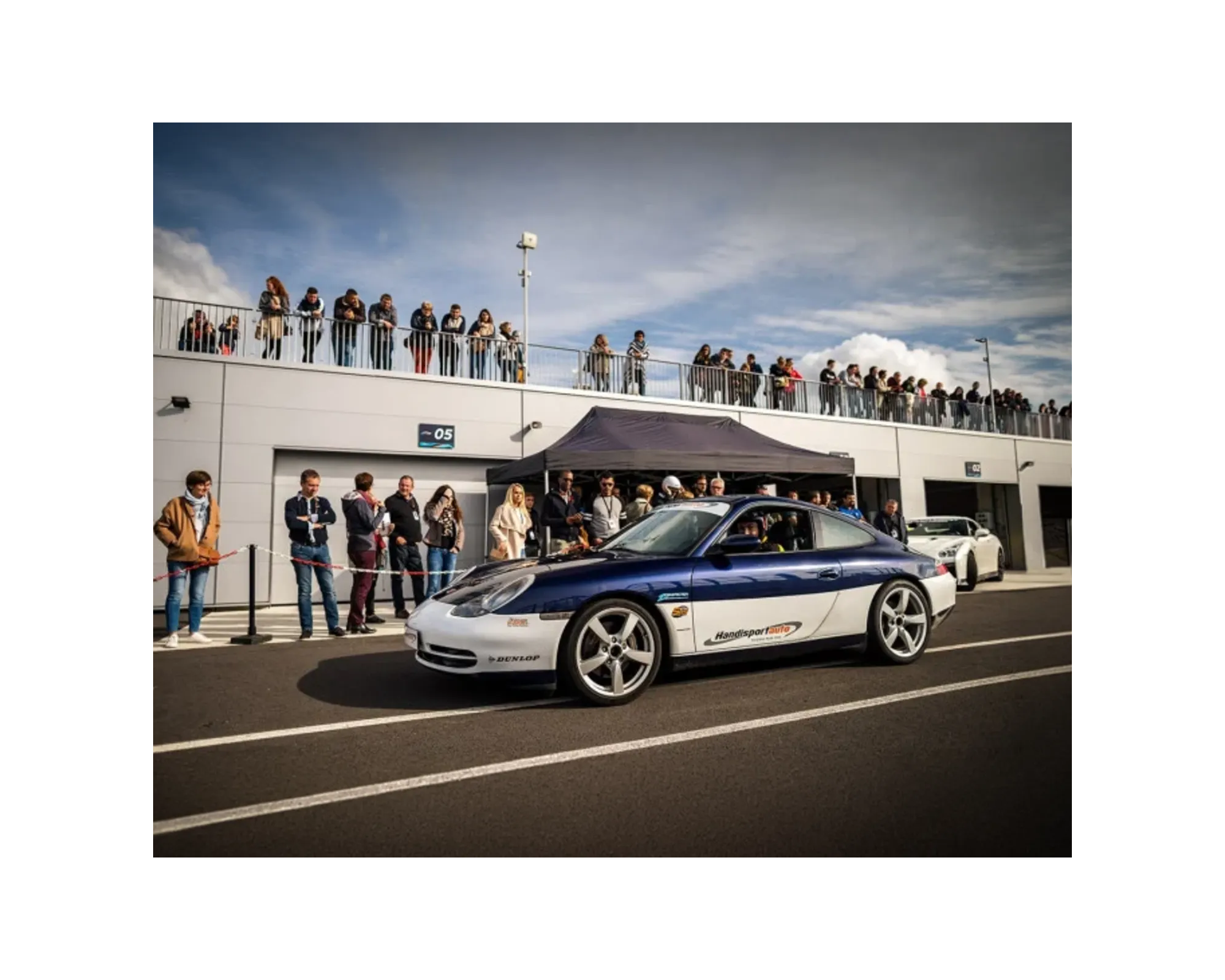 Stage de pilotage mobilité réduite au stand