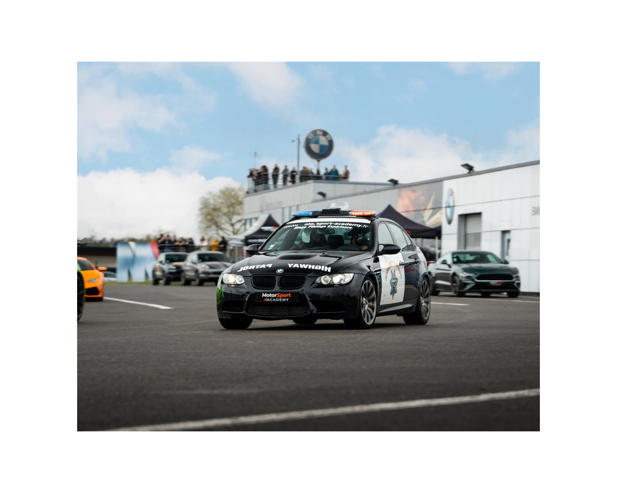 BMW M3 sur circuit