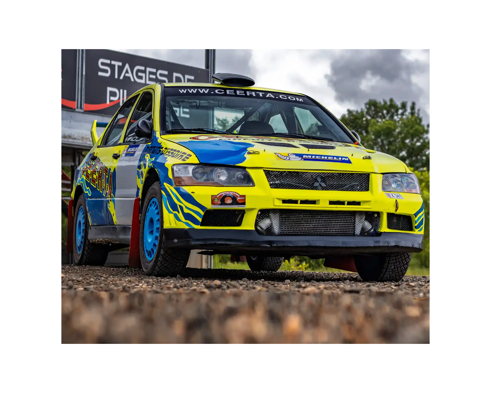 Stage de Pilotage Rallye en Mitsubishi - Circuit Terre Issoire