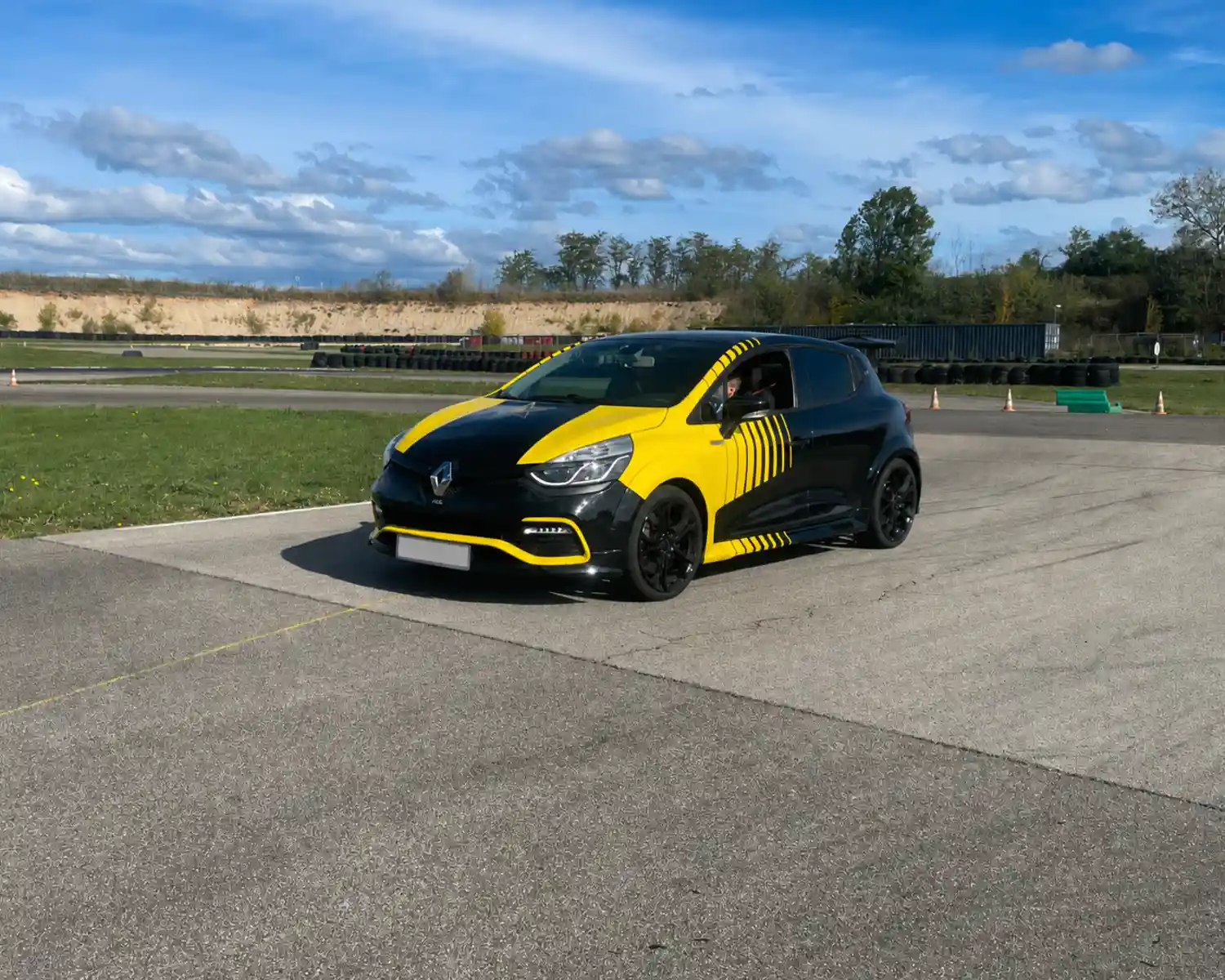 Renault Clio 4 RS sur circuit