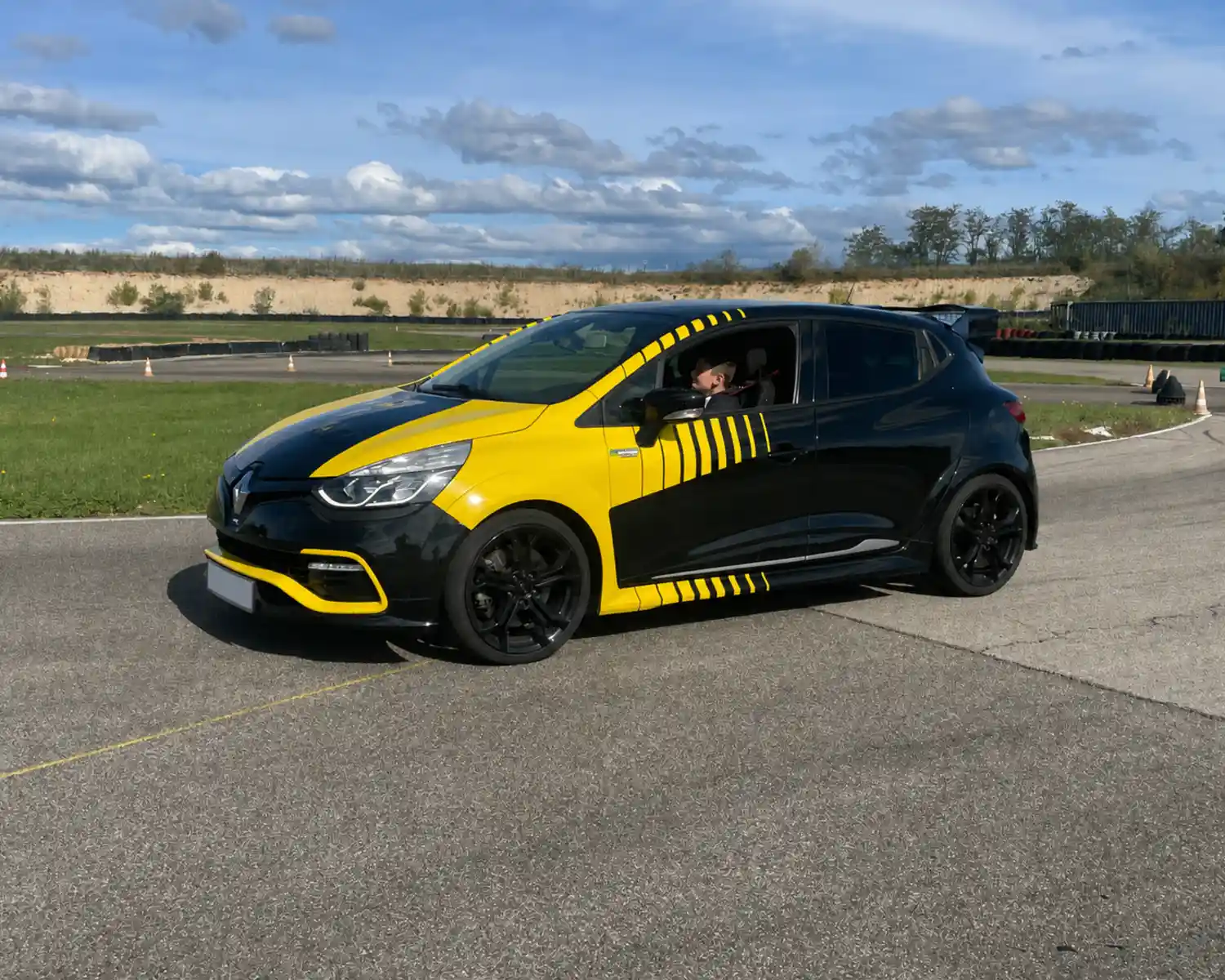 Renault Clio 4 RS sur circuit