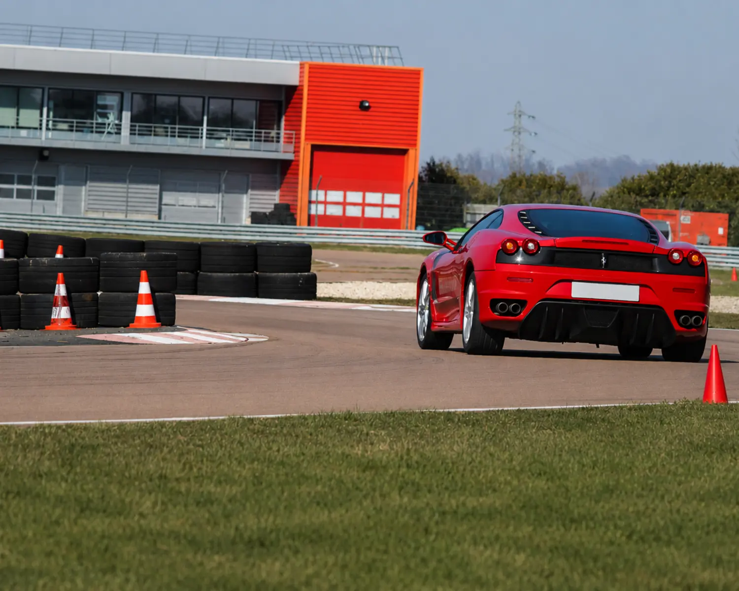 Ferrari F430 sur circuit