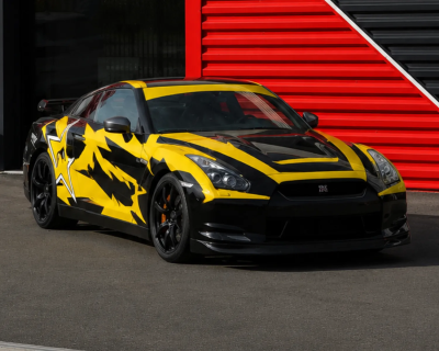 Nissan GTR R35 Aerokit sur circuit