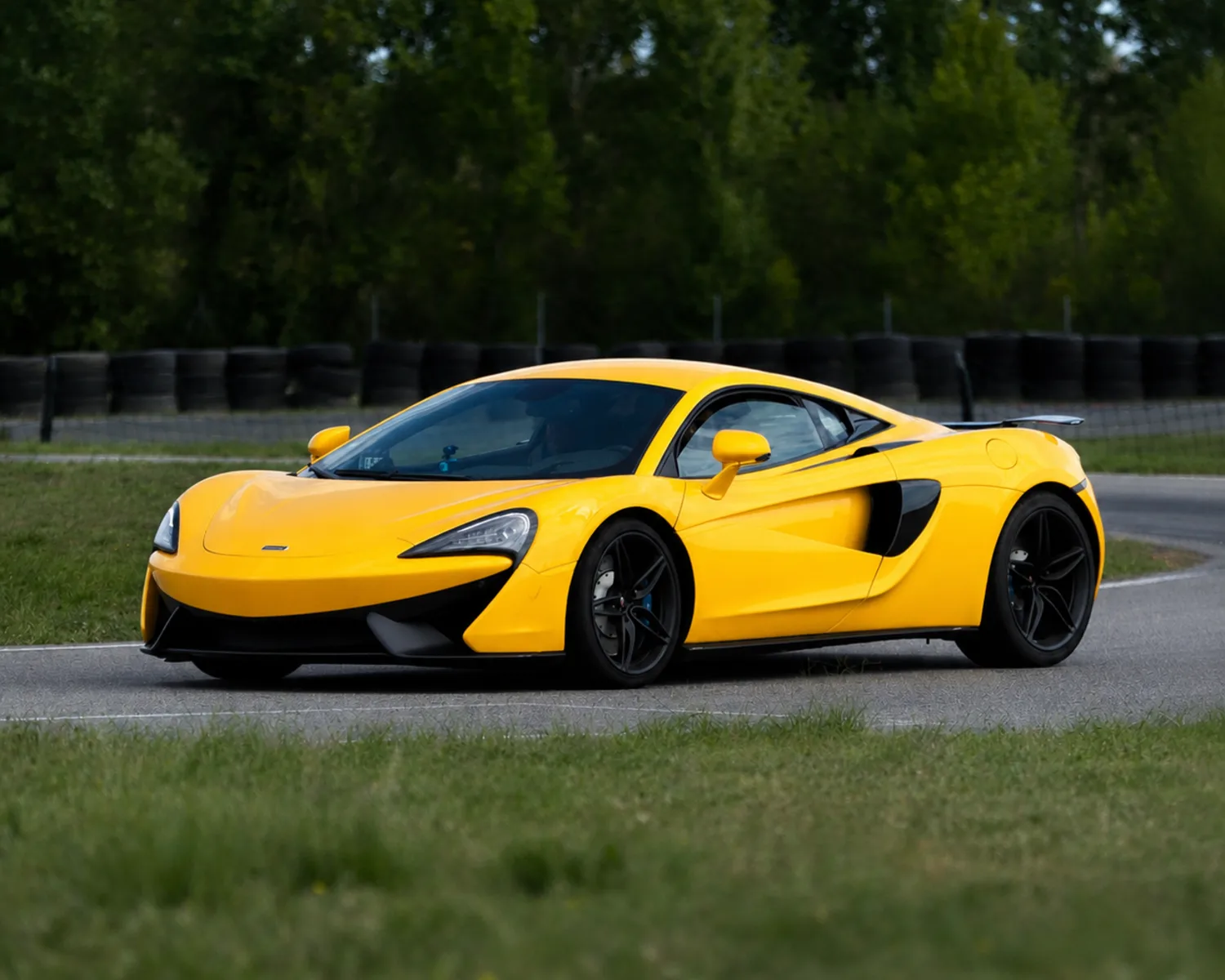 McLaren 540C sur circuit