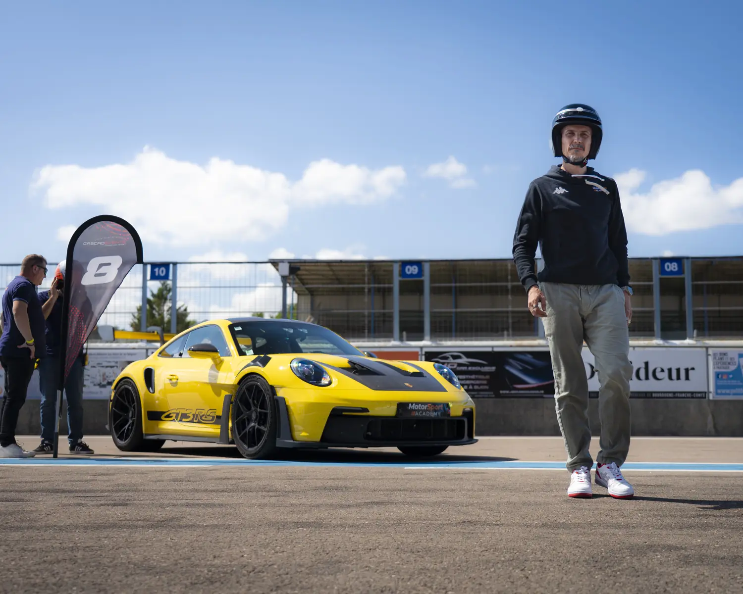 Stage de pilotage circuit Dijon-Prenois